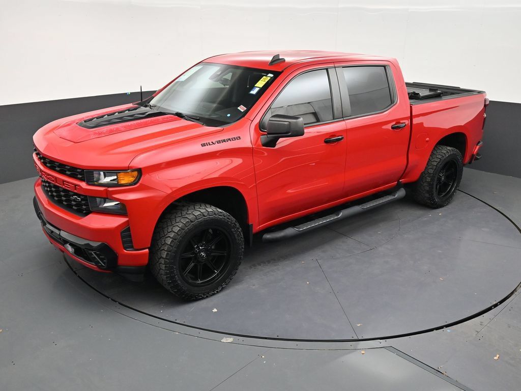 Used 2021 Chevrolet Silverado 1500 Custom w/ LPO, Blackout Package RWD image 12