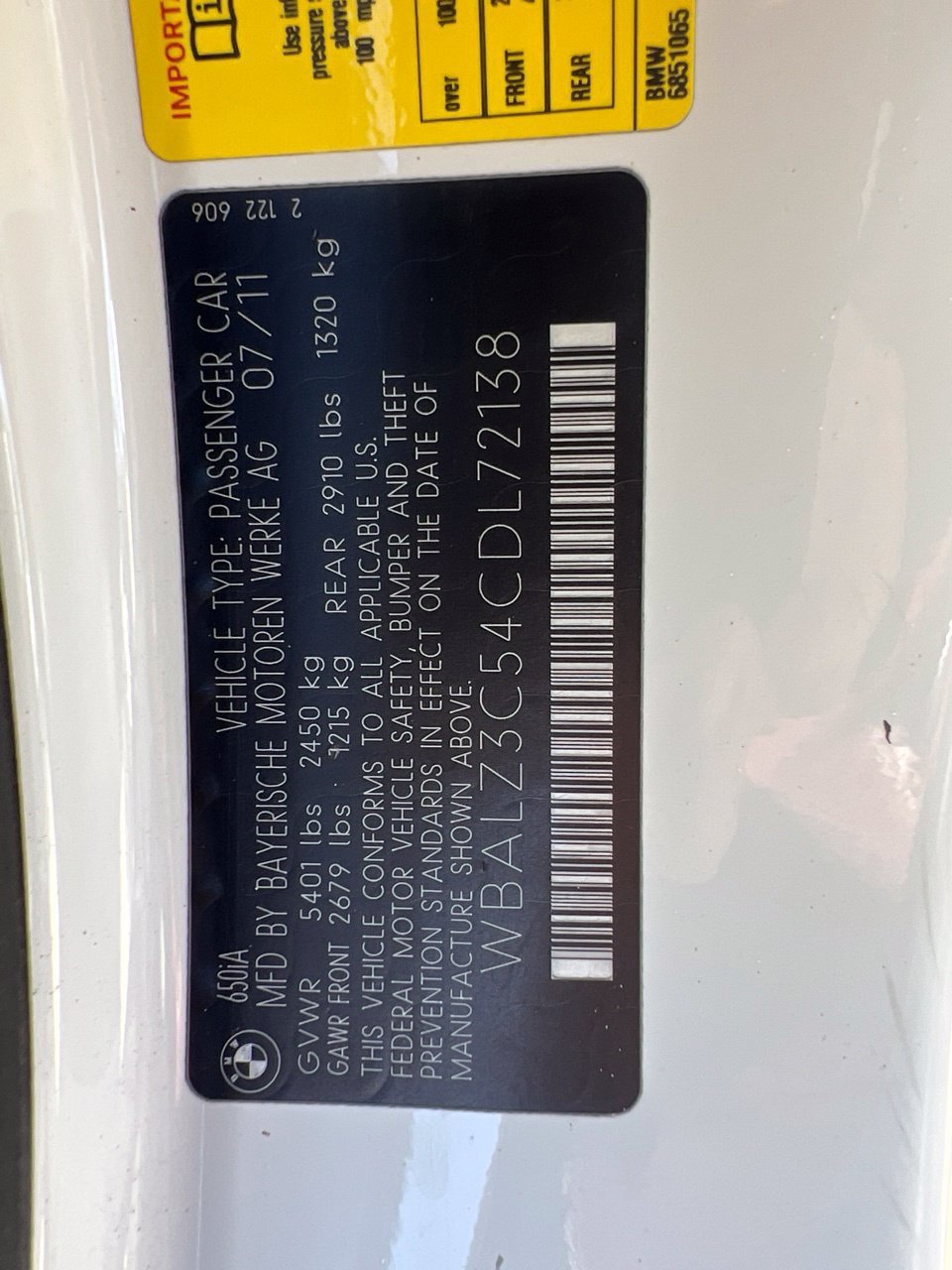 Used 2012 BMW 650i Convertible RWD image 27