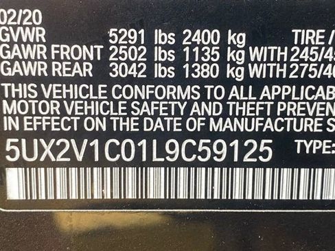 Used 2020 BMW X4 xDrive30i w/ Convenience Package image 29