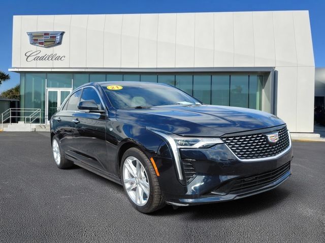 Used 2021 Cadillac CT4 Luxury w/ Sun And Sound Package RWD image 1