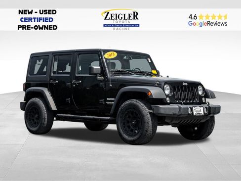 Used 2018 Jeep Wrangler Unlimited Sport S AWD/4WD image 1
