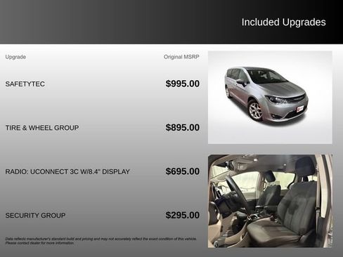 Used 2017 Chrysler Pacifica Touring Plus w/ Tire & Wheel Group image 5