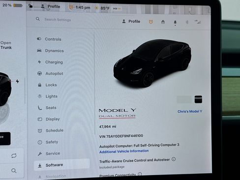 Used 2022 Tesla Model Y Performance AWD/4WD image 8
