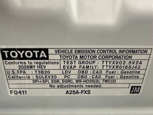 Used 2026 Toyota Camry XSE FWD image 73