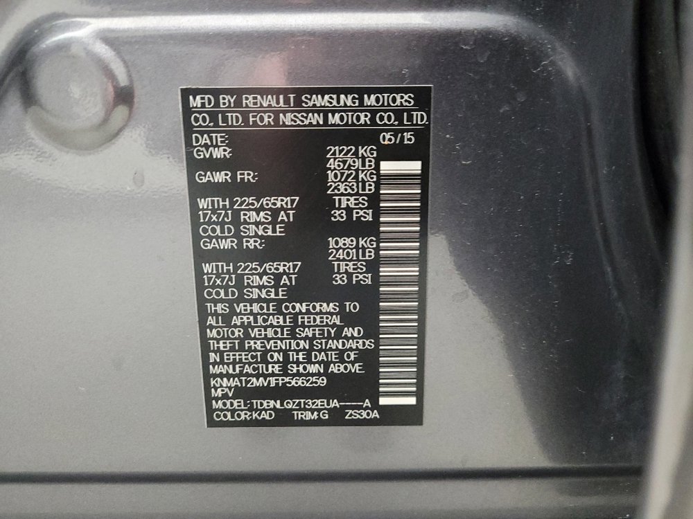 Used 2015 Nissan Rogue SV AWD/4WD image 33