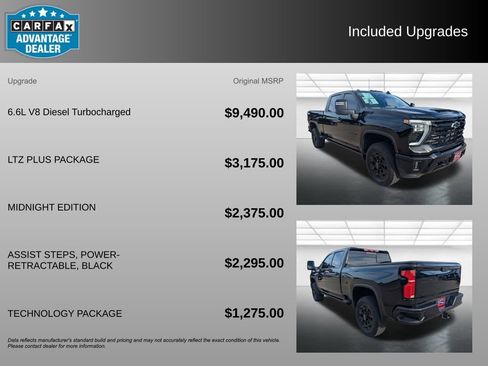 Used 2024 Chevrolet Silverado 2500 LTZ w/ LTZ Plus Package AWD/4WD image 3