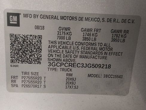 Used 2018 Chevrolet Silverado 1500 LT w/ Texas Edition RWD image 33