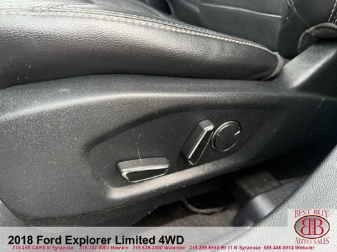 Used 2018 Ford Explorer Limited AWD/4WD image 18