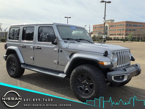 Used 2018 Jeep Wrangler Unlimited Sahara w/ Cold Weather Group image 1