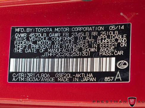 Used 2014 Lexus IS 250C w/ Navigation System Package RWD image 41