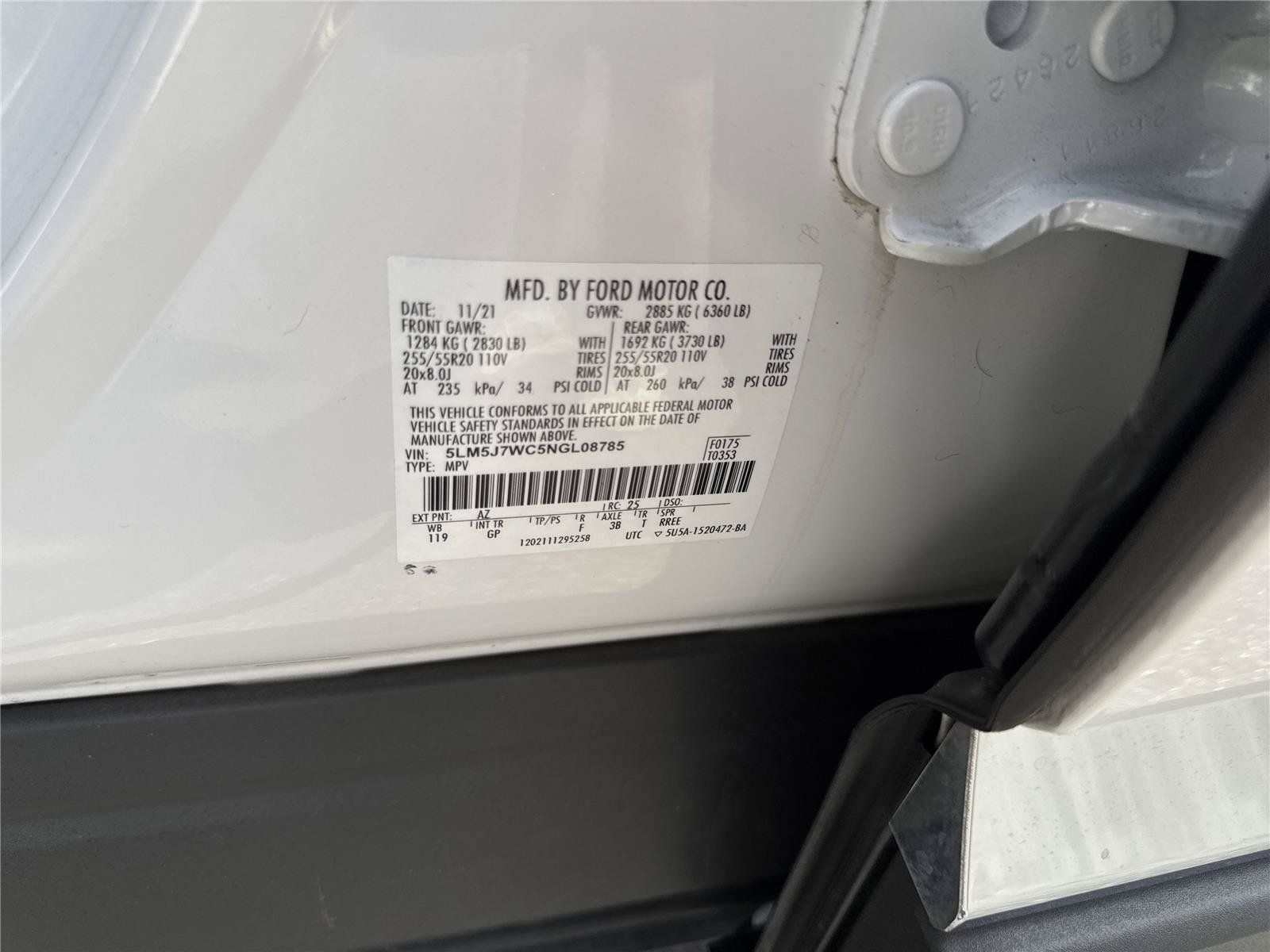 Used 2022 Lincoln Aviator Reserve RWD image 42