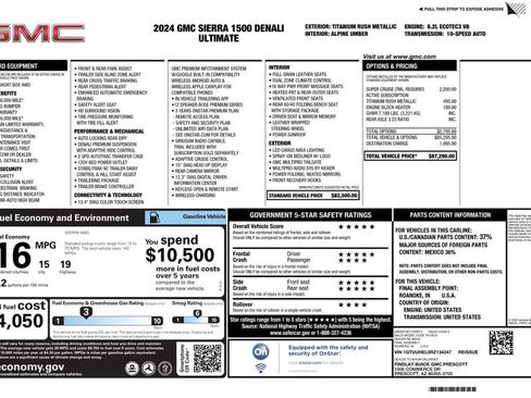 Used 2024 GMC Sierra 1500 Denali Ultimate AWD/4WD image 4