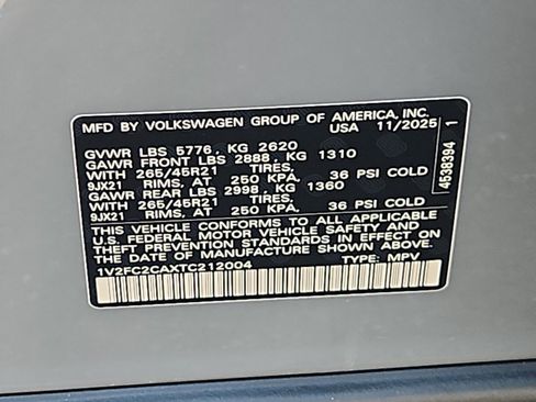 New 2026 Volkswagen Atlas Cross Sport SEL Premium R-Line image 21