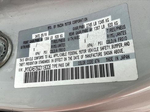 Used 2016 MAZDA MX-5 Miata Sport image 27