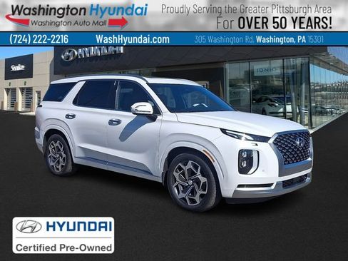 Certified 2021 Hyundai Palisade Calligraphy w/ Cargo Package AWD/4WD image 1