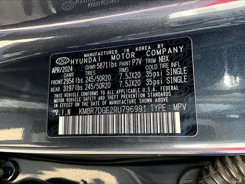 Used 2024 Hyundai Palisade Calligraphy image 44