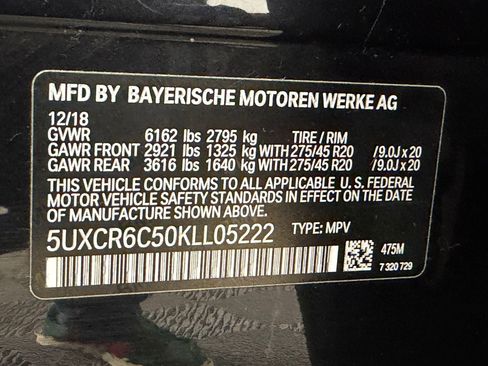 Used 2019 BMW X5 xDrive40i w/ M Sport Package image 20