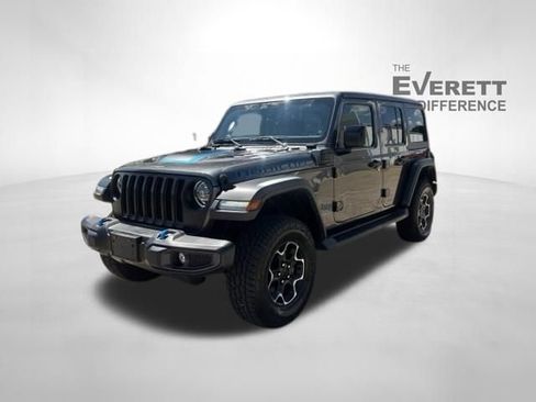 Used 2023 Jeep Wrangler Unlimited Rubicon 4xe w/ Cold Weather Group AWD/4WD image 3