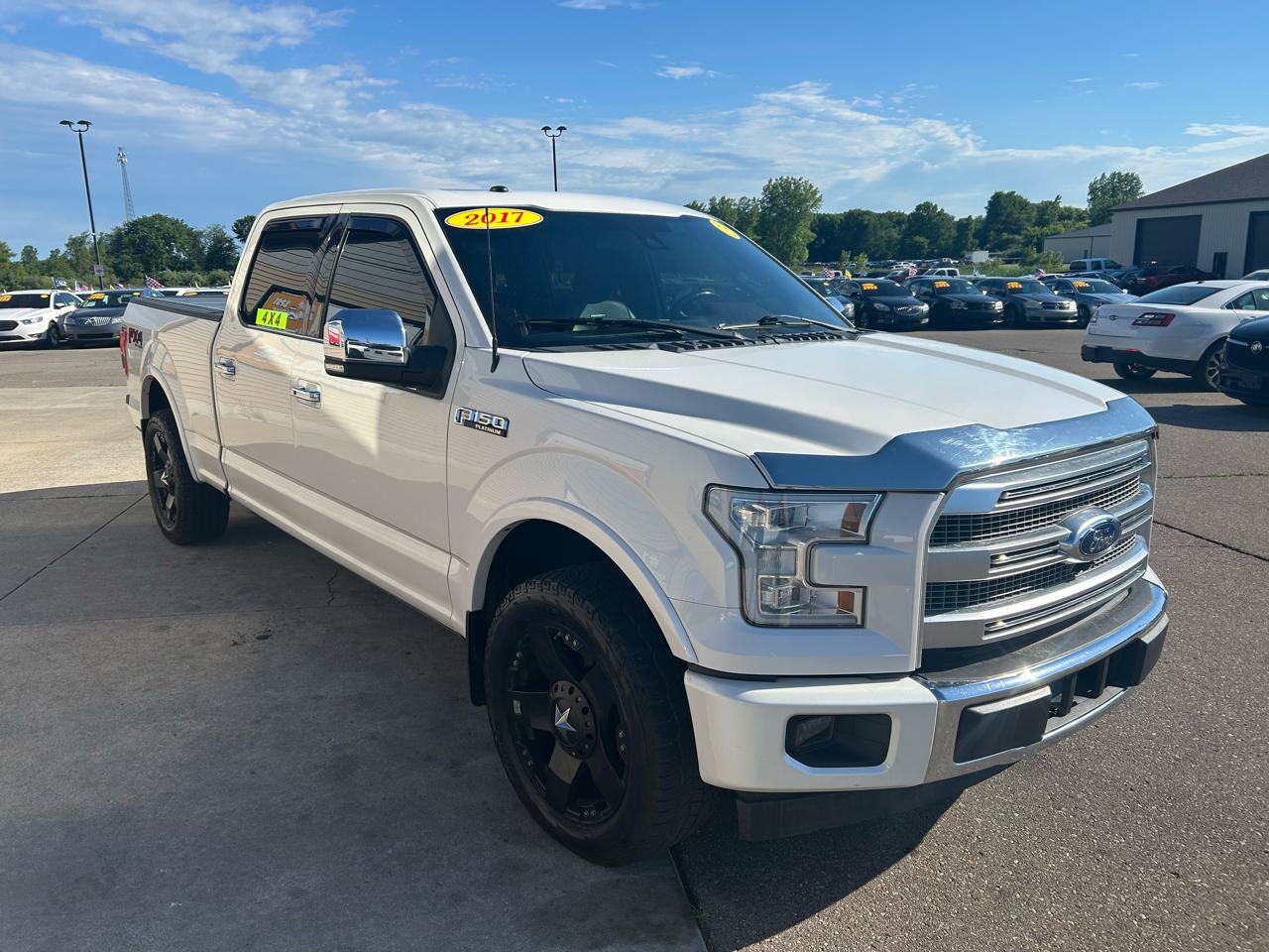 Used 2017 Ford F150 Platinum w/ Technology Package AWD/4WD image 3