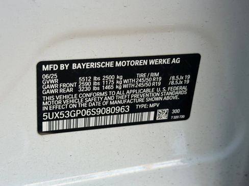 Used 2025 BMW X3 xDrive30i w/ Premium Package image 40