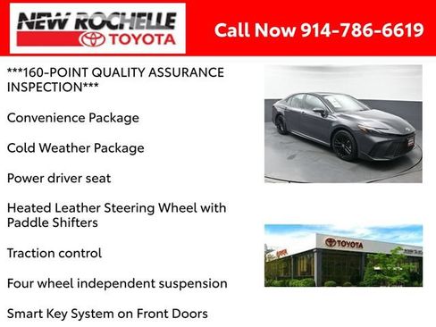 Used 2026 Toyota Camry SE w/ Convenience Package AWD/4WD image 6