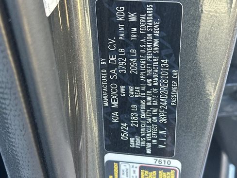 Used 2024 Kia Forte LXS FWD image 26