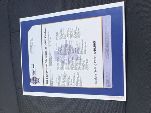 Used 2021 Chevrolet Silverado 2500 Custom w/ Custom Value Package image 29