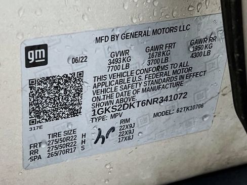 Used 2022 GMC Yukon Denali AWD/4WD image 12