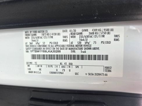Used 2020 Ford Transit 350 Low Roof w/ Load Area Protection Package RWD image 25