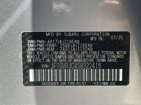 New 2025 Subaru Impreza RS w/ Popular Package #3 image 22