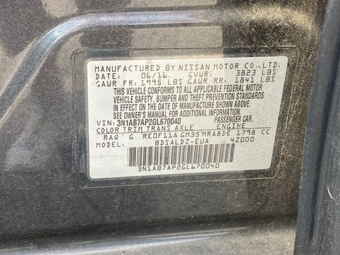 Used 2016 Nissan Sentra SV FWD image 19