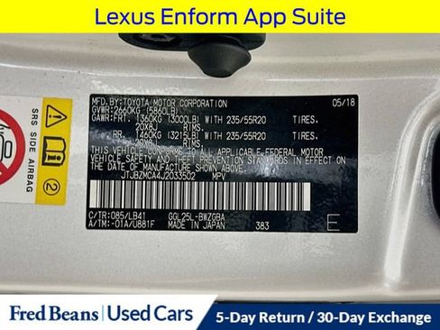 Used 2018 Lexus RX 350 AWD w/ Premium Package image 40