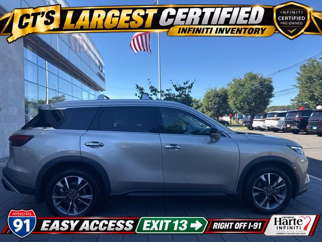 Certified 2023 INFINITI QX60 Luxe w/ Performance Audio Package AWD/4WD image 2