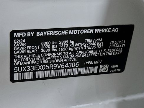 Certified 2024 BMW X6 xDrive40i image 34