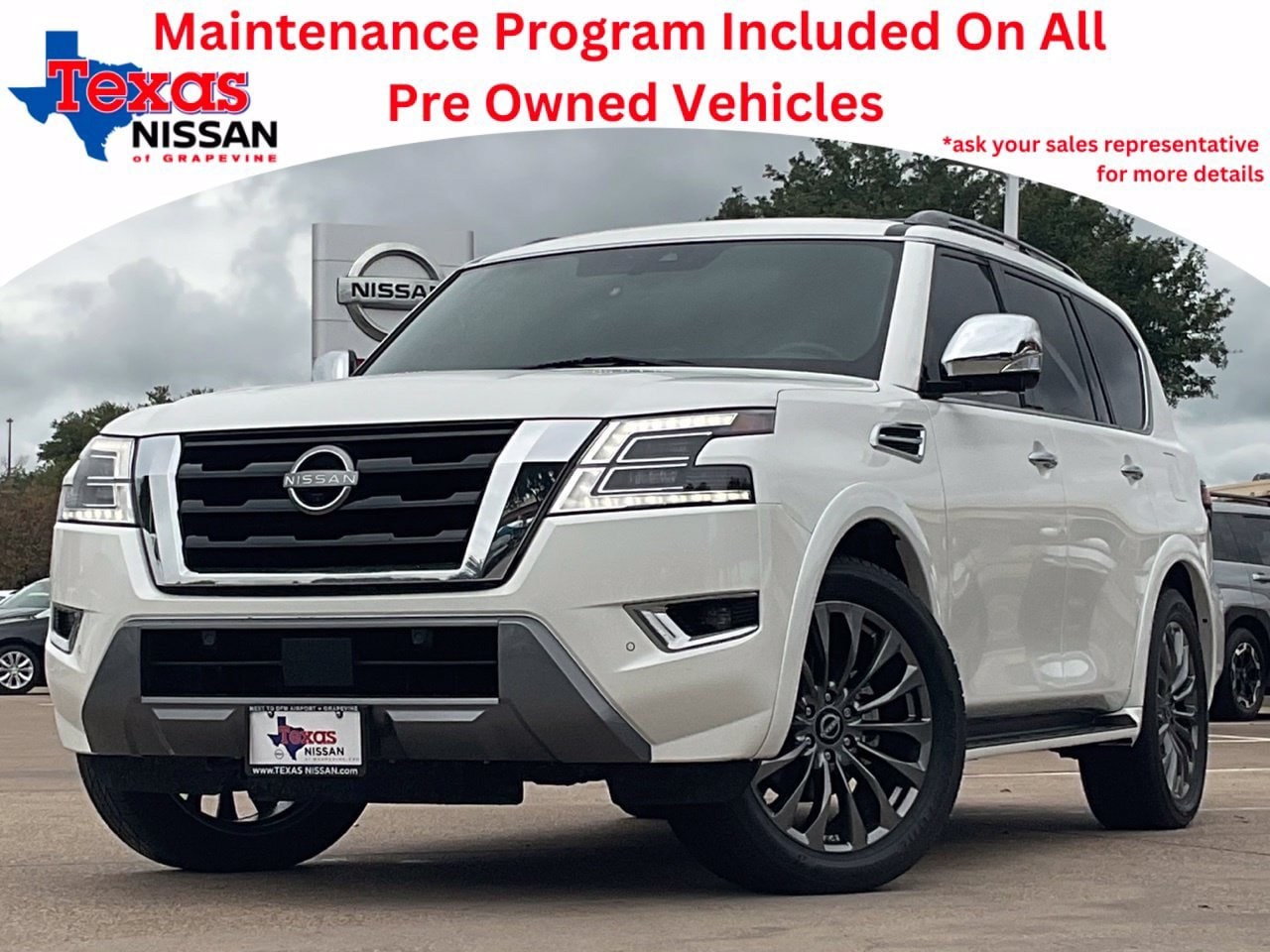Used 2023 Nissan Armada Platinum w/ Cargo Package RWD image 1