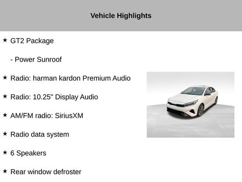 Certified 2023 Kia Forte GT w/ GT2 Package FWD image 15