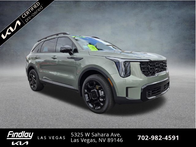 Certified 2026 Kia Sorento SX Prestige w/ Olive Brown Leather Package AWD/4WD image 3