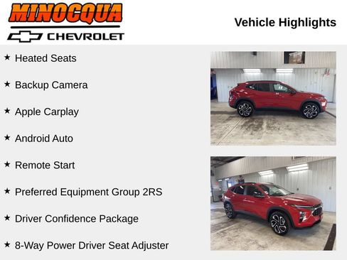 New 2026 Chevrolet Trax RS w/ Driver Confidence Package FWD image 2