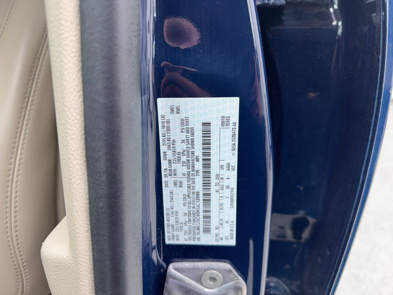Used 2019 Lincoln MKC Reserve FWD image 55
