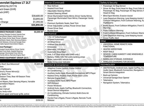 Used 2025 Chevrolet Equinox LT w/ Convenience Package II image 4
