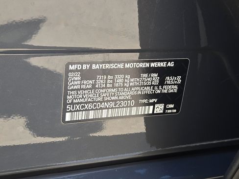 Used 2022 BMW X7 M50i AWD/4WD image 26