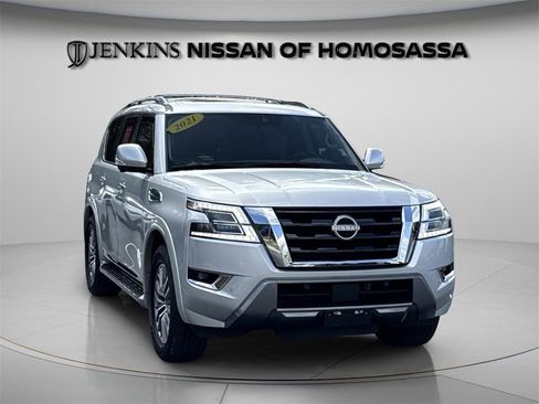 Certified 2021 Nissan Armada SL w/ Captain's Chairs Package image 5