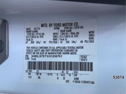Used 2016 Ford Transit Connect XL FWD image 20