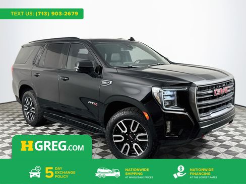 Used 2021 GMC Yukon AT4 w/ Rear Media and Nav Package AWD/4WD image 1