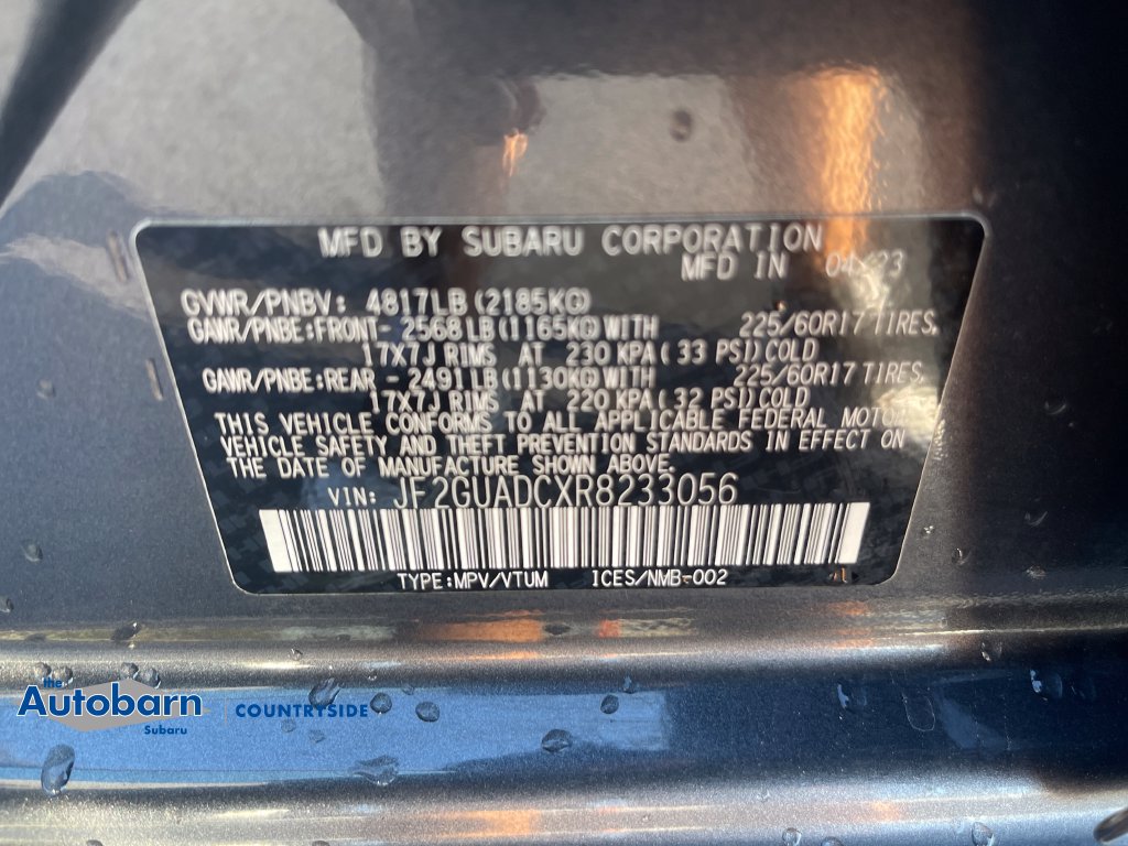 Used 2024 Subaru Crosstrek 2.0i Premium AWD/4WD image 27