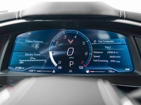 Used 2025 Chevrolet Corvette E-Ray w/ Stealth Interior Trim Package AWD/4WD image 13