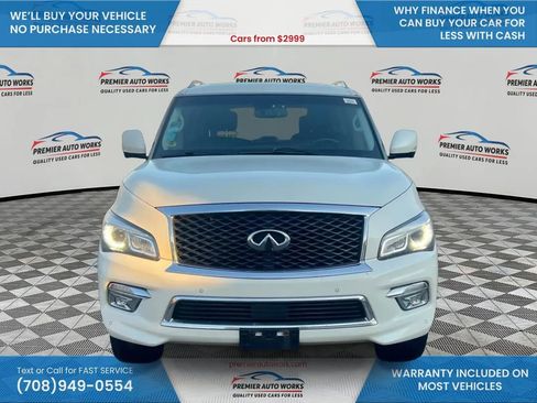 Used 2016 INFINITI QX80 Sport Utility 4D w/ 22" Wheel Package image 2