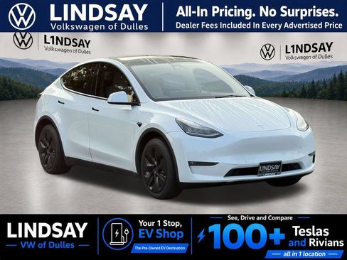 Used 2022 Tesla Model Y Long Range AWD/4WD image 1