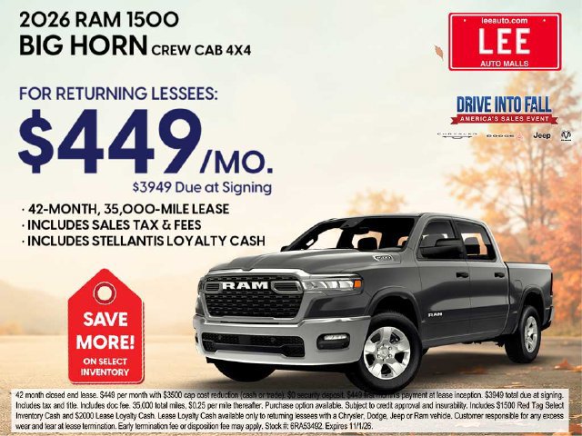 New 2026 RAM 1500 Express AWD/4WD image 10