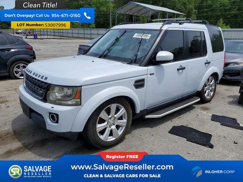 Used 2015 Land Rover LR4 HSE AWD/4WD image 1